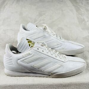 Adidas Shoes Men's 13 White Gold COPA Super Off Field SOCCER Sneakers Futbol‎